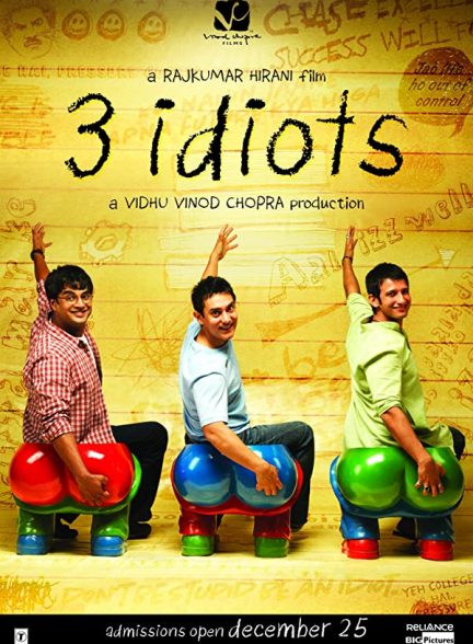 دانلود فیلم هندی 3 Idiots 2009