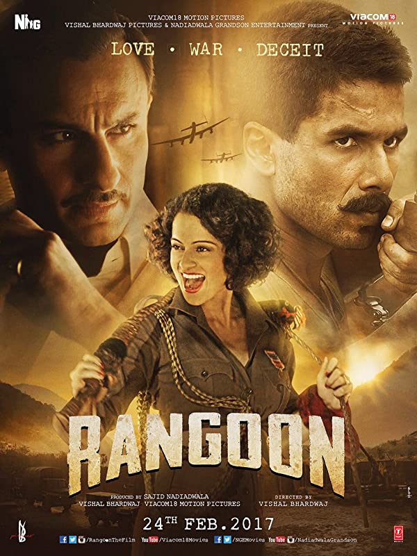 فیلم هندی Rangoon 2017